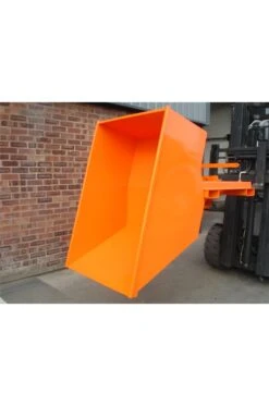 300kg Low Level Forklift Tipping Skip -Router Shop 300kg low level forklift tipping skip 2