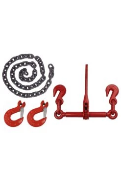 8620kg M.B.S Ratchet Loadbinder Kit With Latch Hooks -Router Shop 8620kg m b s ratchet loadbinder kit with latch hooks 2