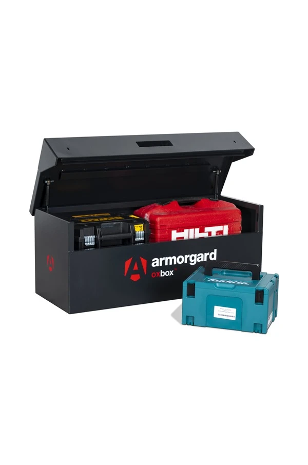 Armorgard OX2 Oxbox Truck Storage Box 1215x490x450mm 3 Armorgard OX2 Oxbox Truck Storage Box 1215x490x450mm