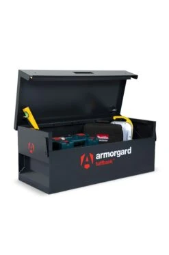 Armorgard TB12 Tuffbank Truck Storage Box 1150x495x460mm -Router Shop armorgard tb12 tuffbank truck storage box 1150x495x460mm 3