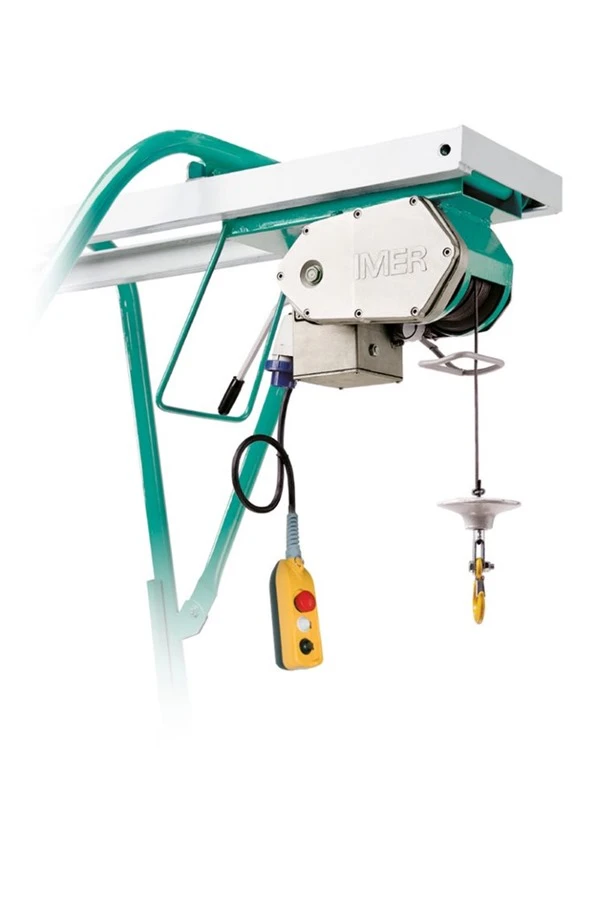 IMER 300kg 110volt Builders Gantry Hoist 3 IMER 300kg 110volt Builders Gantry Hoist