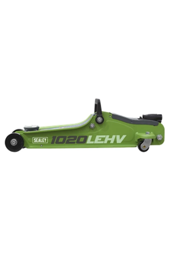 Sealey 1020LEHV 2tonne Low Profile Short Chassis Trolley Jack Hi-Vis Green 4 Sealey 1020LEHV 2tonne Low Profile Short Chassis Trolley Jack Hi-Vis Green - Image 2