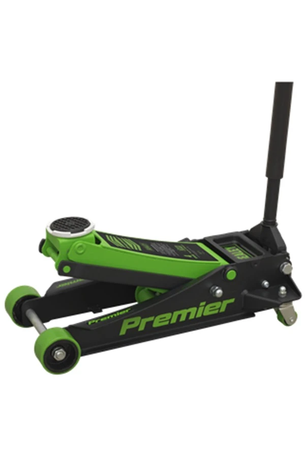 Sealey 4040AB 4tonne Low Profile Green Trolley Jack With Rocket Lift 4 Sealey 4040AB 4tonne Low Profile Green Trolley Jack With Rocket Lift - Image 2