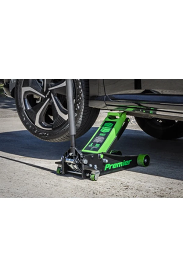 Sealey 4040AB 4tonne Low Profile Green Trolley Jack With Rocket Lift 7 Sealey 4040AB 4tonne Low Profile Green Trolley Jack With Rocket Lift - Image 5