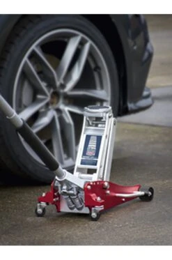 Sealey RJA1550 1.5tonne Aluminium Low Profile Trolley Jack With Rocket Lift