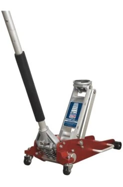 Sealey RJA1800 1.8tonne Aluminium Low Entry Trolley Jack With Rocket Lift -Router Shop sealey rja1800 1 8tonne aluminium low entry trolley jack with rocket lift 2