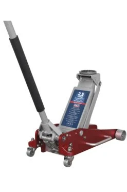 Sealey RJAS2500 2.5tonne Aluminium/Steel Trolley Jack With Rocket Lift